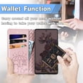 thumbnail image 3 of PU Leather Flip Wallet Case for Google Pixel 7, Cat Dog Cartoon Cute Style with ID Card Holder Phone Cover Case for Google Pixel 7 MG Rose Gold, 3 of 14