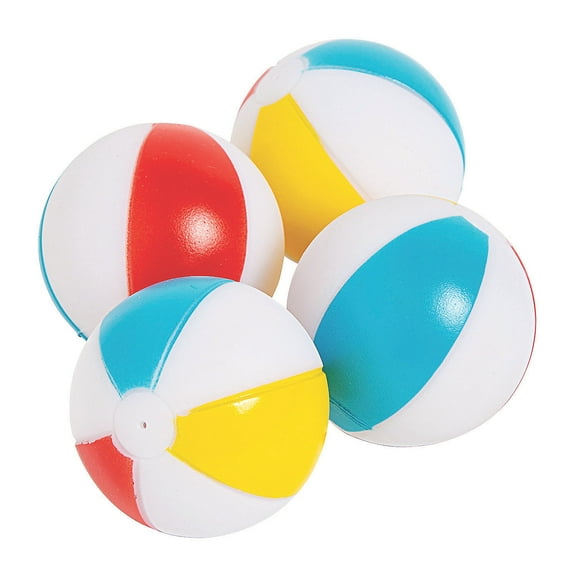 Fun Express Mini Pool Party Beach Ball Squirt Toys - 12 Pieces