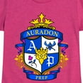 thumbnail image 3 of Descendants - Auradon Prep Crest - Toddler And Youth Girls Short Sleeve Graphic T-Shirt, 3 of 5