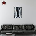 thumbnail image 3 of Man Of Style Men Style Man Cave Canvas Wall Art by Notoriart, Black Floater Frame, 21" x 31", 3 of 7