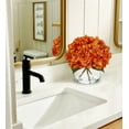 thumbnail image 6 of Briful Artificial Hydrangea Flowers in Glass Vase with Faux Water Fall Orange Silk Fake Flowers Floral Arrangement Table Centerpieces Home Decor, 6 of 6