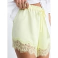 thumbnail image 4 of Devil Wears Prada Scoop Collection Women's Lace Trim Shorts, 4'' Inseam, Sizes XS-XXL, 4 of 5