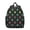 Geometric Diamond Black, variant on Black and Gold Marble Pattern Backpack for School, Cute School Bag with Adjustable Shoulder Straps and Padded Back, 13.8"x11.4"x6"