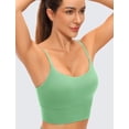 thumbnail image 3 of Top Deportivo CRZ YOGA Ajustable con Espalda en V Sin Aros Verde Talla L, 3 of 5