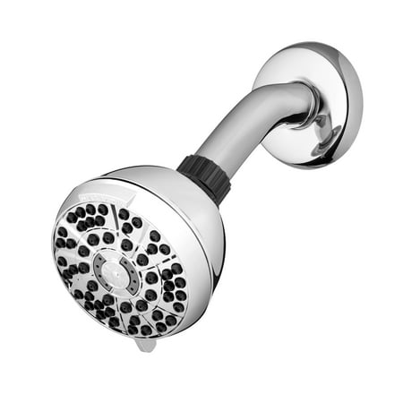 Waterpik 6-Mode Powerpulse Fixed Mount Shower Head, Chrome XAS-613
