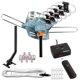 thumbnail image 1 of Five Star Antena HDTV amplificada digital para exterior, rango 241 m, control remoto inalámbrico, ro, 1 of 7