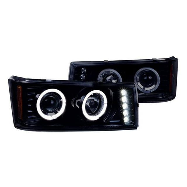 Spec-D 2LHP-COL04HG-TM 04-12 Colorado LED Halo Projector Headlights