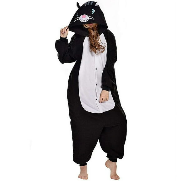 Pyjama Kigurumi pour femmes et hommes, combinaison une pièce avec animaux, XXL, vêtements de nuit, Costume de Cosplay d'halloween, cadeau de noël