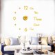 thumbnail image 2 of Reloj de pared 3D grande sin marco DIY, reloj de pared con espejo 3D, de pared grandes silenciosas para sala de , dormitorio, decoració Soledad Reloj creativo de pared 3D, 2 of 7