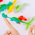 thumbnail image 4 of YIFAEUX 10Pcs Slingshots Chicken Finger Toy for Kids Funny Mini Flying Rubber Ducks Classroom Prizes Fun Stocking Stuffers Goodie Bags Pinata Fillers Party Favors Gifts, 4 of 7