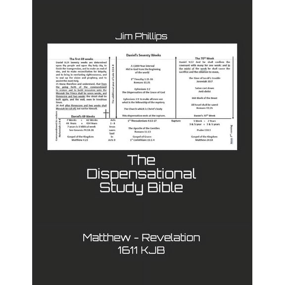 The Dispensational Study Bible: Matthew - Revelation 1611 KJB, (Paperback)