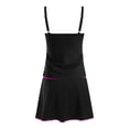 thumbnail image 4 of idosla Women's Tankini Swimsuits Tummy Control Bathing Suits Vintage Two Piece with Skirt Modest Swim Dress (Black, S), 4 of 8