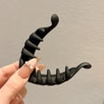 thumbnail image 5 of Banana Hair Clips - Small Non Slip Claw Clips for Thin Thick Hair, Vintage Oval Matte Barrettes, Strong Hold Retro Hair Accessories for Women Girls Ponytails Buns Daily Wear Party Styling, 5 of 7