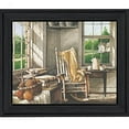 thumbnail image 1 of Trendy Decor4U Corner Comforts by John Rossini Print Wall Art Wood Multi-Color, 1 of 2