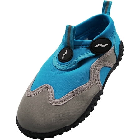 

NORTY Womens Water Shoes Adult Female Aqua Socks Blue Grey 9