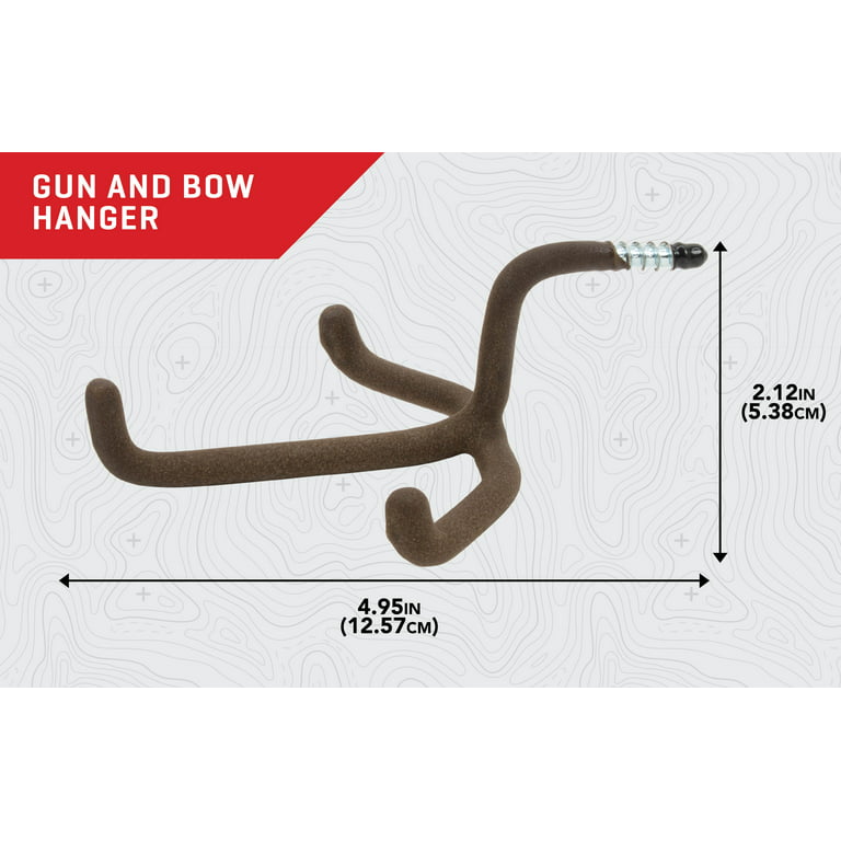 Allen Company Triple Bow and Gun Hanger, Brown