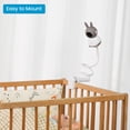 thumbnail image 5 of ieGeek Soporte para monitor de bebé Baby 1T/Baby 4 Soporte para cámara para bebé Soporte fuerte para cámara con tornillo de 1/4", 5 of 5
