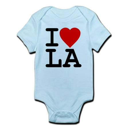 

CafePress - I Love LA Infant Bodysuit - Baby Light Bodysuit