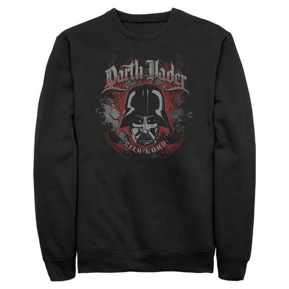 Mens Star Wars Sith Lord Darth Vader Face Sweatshirt