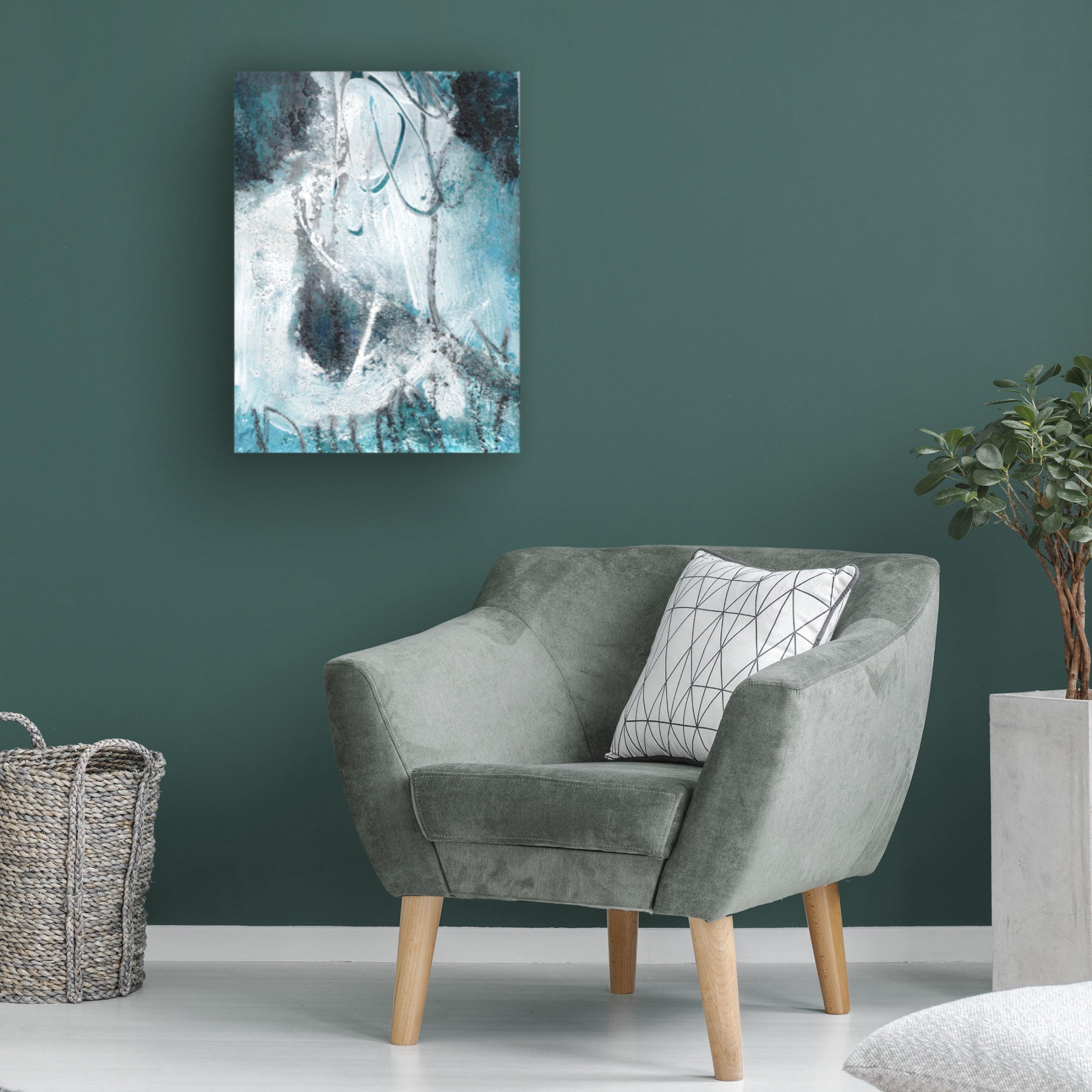 Canvas Wall Art - Deb Chaney 'Afx Vii' Wall Art for Living Room, Bedroom, or Office Décor by Trademark Fine Art - 18 x 24 Inches
