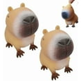 thumbnail image 3 of Capybara Shape Stress Toy - Stretching, Kneading, TPR Material, Portable, for Stress Relief, 3 of 8