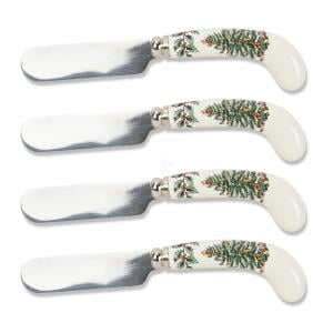 Spode CHRISTMAS TREE S/4 Spreaders