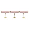 thumbnail image 1 of Justharion Home Tabletop Bracelet Bangle Holder Watch Organizer T Bar Stylish and Functional Pink S 3Set, 1 of 6