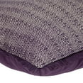 thumbnail image 5 of Parkland Collection Transitional Stripes Purple Square 24" x 24" Pillow, 5 of 7