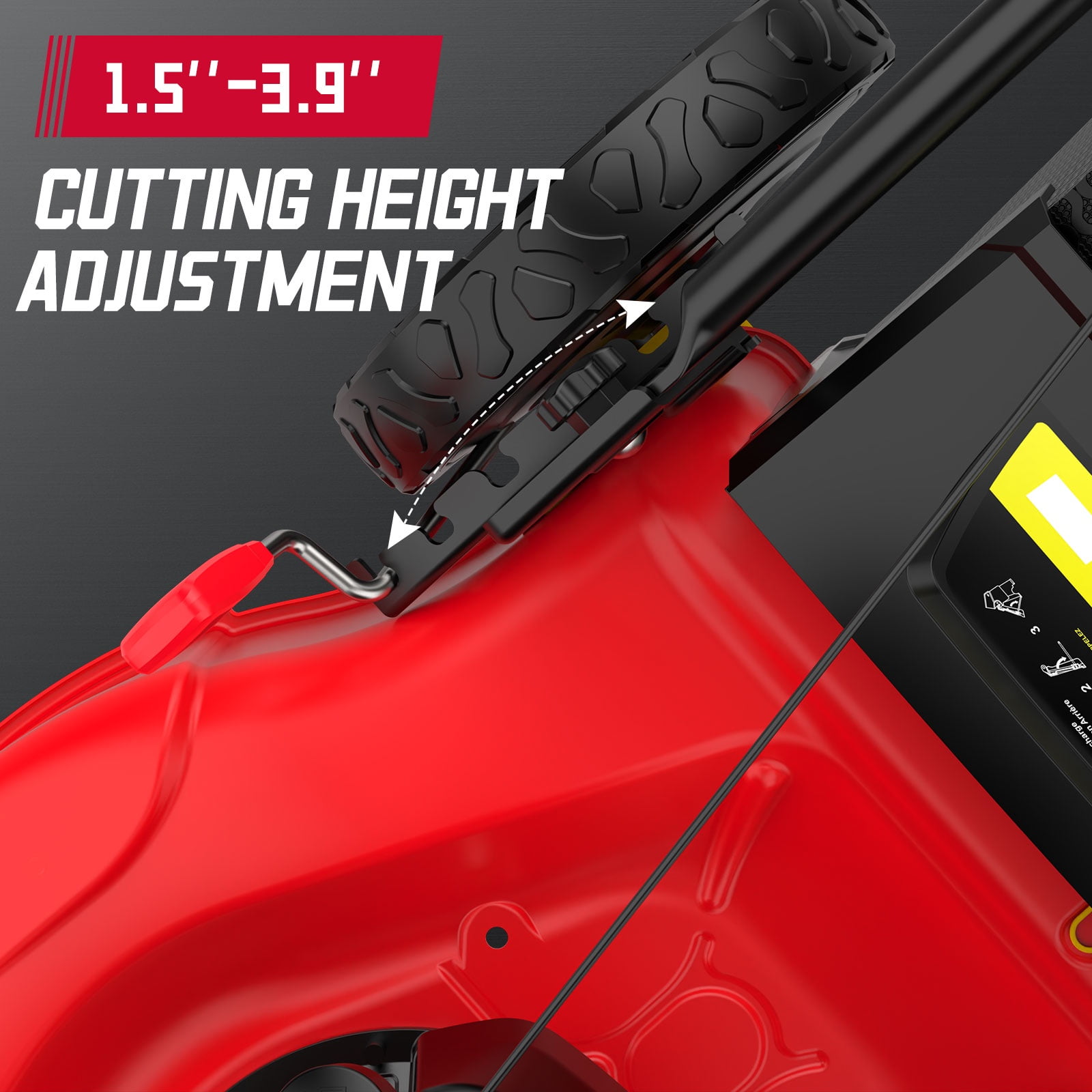 PowerSmart 21" Gas Self-Propelled 140cc B&S Engine Lawn Mower B8721S2