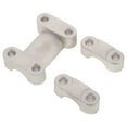 thumbnail image 1 of CATIEBYE Universal Aluminum Handlebar Risers Clamp for Atv and Dirt Bike Stable Control Silver, 1 of 8
