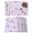 Purple, variant on Blue Flowers Placemats Set of 12, Watercolor Botanical Floral Vines Plants Placemats for Dining Table, Place Mats for Kitchen Tabletop, Waterproof Wipeable Dining Table Mats Set
