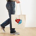 thumbnail image 5 of CafePress - Love Blue Indian Ringneck Tote Bag - Unisex Canvas Tote Bag, Beige, 1-Piece, 5 of 8