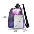 thumbnail image 3 of FORMRS Women's Travel Backpack Purse Anti-Theft Hidden Pockets Casual Shoulder Bag, Pink Road, 3 of 7