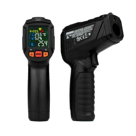 

MESTEK Digital Infrared Non Contact Thermometer IR Humidity Meter Pyrometer Temperature Hygrometer