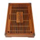 thumbnail image 5 of Bandeja de té simple tipo cajón drenaje de madera almacenamiento de agua juego de mesa de té Gongfu para el hogar naranja, 5 of 10