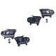 thumbnail image 1 of Par de Faros DEPO Durango 2014 A 2020 Dodge Fondo Negro S/Leds, 1 of 4