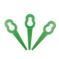 thumbnail image 3 of 100Pcs Lawnmower Blade Replacement Grass Trimmer Plastic Blades, 3 of 5