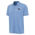 thumbnail image 2 of Men's Antigua Heather Light Blue Tennessee Titans Layout Polo, 2 of 3
