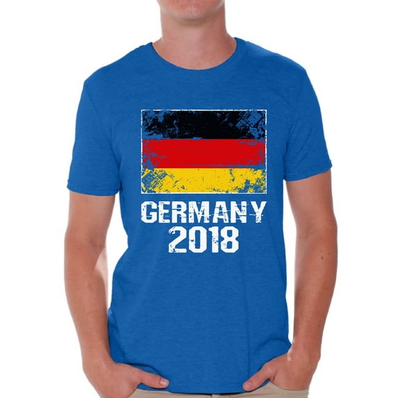 Awkward Styles Germany 2018 T Shirt for Men Flag of Germany Men's Tee Shirts Germany Soccer Shirt for Football Fans Germany Soccer Gifts for Him Germany Shirts for Men