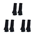 thumbnail image 1 of Guantes sin dedos Sonducket accesorio de ropa Negro 3piezas, 1 of 5