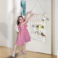 thumbnail image 6 of Dznils Over the Door Organizer, Stuffed Animal Hanging Storage Net, Plush Toy Hammock, White, 6 of 12