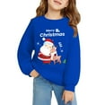 thumbnail image 6 of GZEFJRQM Matching Family Christmas Sweatshirts Christmas Tops Tshirt for Girls Girls' Tops Girls Size 12 Tops Kids Clothes Girls 10-12 Girls Clothes, 6 of 6
