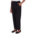thumbnail image 3 of Alfred Dunner Womens Classic Corduroy Elastic Waist Short Length Pant, 3 of 4