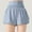 Blue, variant on Womens Running Shorts Elastic High Waisted Shorts Pocket Sporty Workout Shorts Quick Dry Athletic Shorts Pants