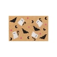 thumbnail image 1 of TIELUTT Halloween Door Mat Non Front Door Mat Outdoor Entrance Funny Door Mat Indoor Outdoor Non Shedding Carpets for Living Room Fuzzy Blanket Rope Throw Blanket Big Blanket for Couch Small Soft Rug, 1 of 7