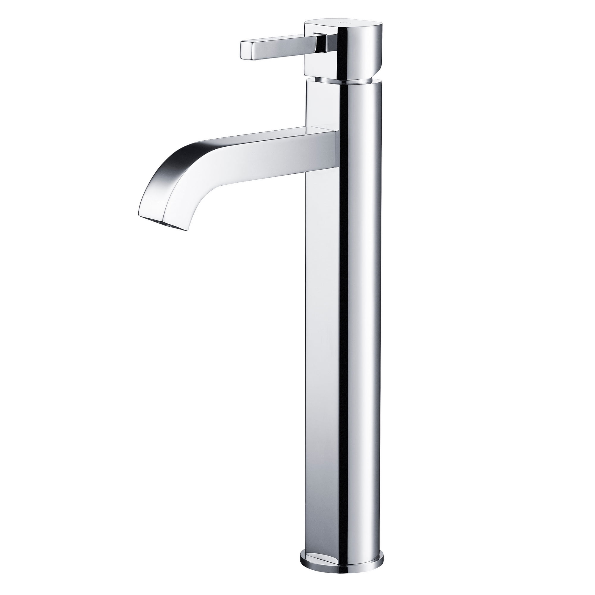 KRAUS Ramus Tall Vessel Bathroom Faucet, Chrome Finish