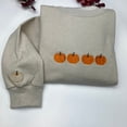thumbnail image 2 of Pumpkins Fall Embroidered Sweatshirt, 2 of 2
