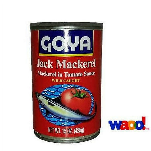 Goya Jack Mackerel In Tomato Sauce 15 Ounce