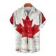 thumbnail image 4 of Blusa y camisa de manga corta con cuello vuelto para hombre, blusa informal de moda con cuello vuelto, blusa estampada de manga corta con botones, blusa de poliéster para hombre, 4 of 6