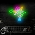 thumbnail image 2 of C-CRAFT Cowboy Cupid Angel Neon Led Light Up 33 inch for Western Cowboy Bar Valentine Wall Decor, 2 of 5